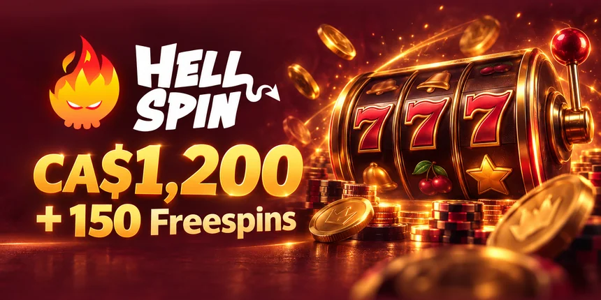 Casino Bonus Hell Spin CA$1,200 + 150 Freespins
