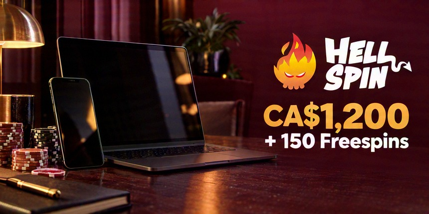 Online Casino Hell Spin CA$1,200 + 150 Freespins