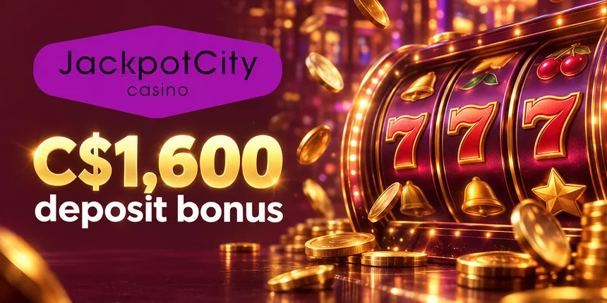 Online Casino Jackpot City C$1,600 deposit bonus