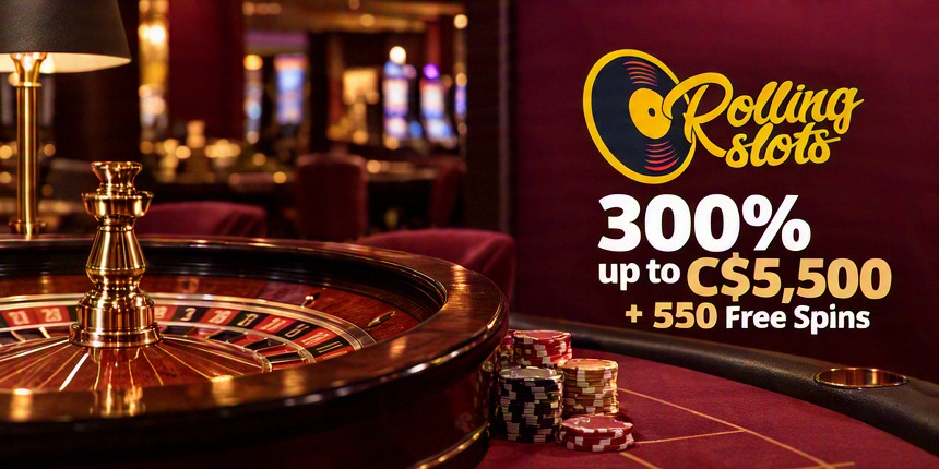 Best RTP casinos Rolling Slots 300% up to C$5,500 + 550 Free Spins