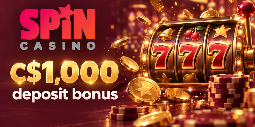 Legal casinos Spin Casino C$1,000 deposit bonus