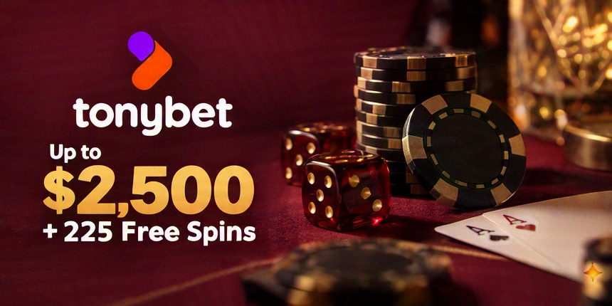 Best RTP casinos Tonybet Up to $2,500 + 225 Free Spins