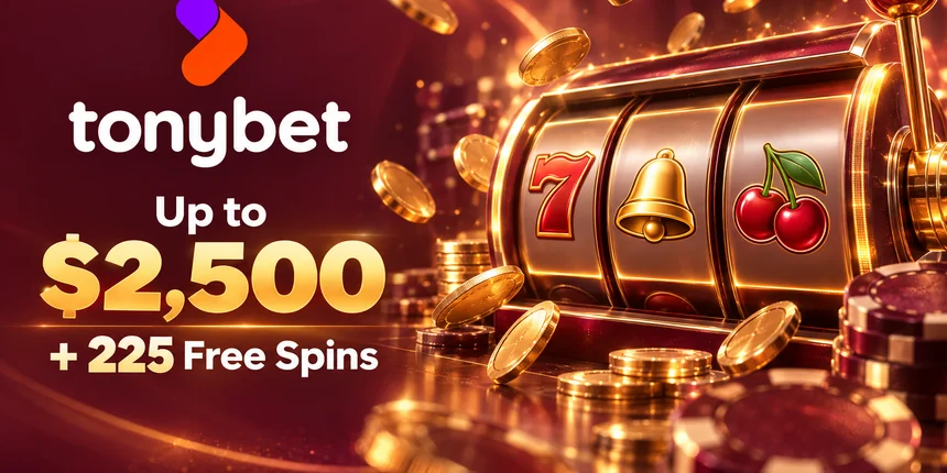 Trusted Casinos Tonybet Up to $2,500 + 225 Free Spins